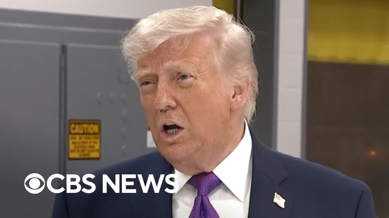 Trump says U.S. has hit 28 Iranian minelaying ships