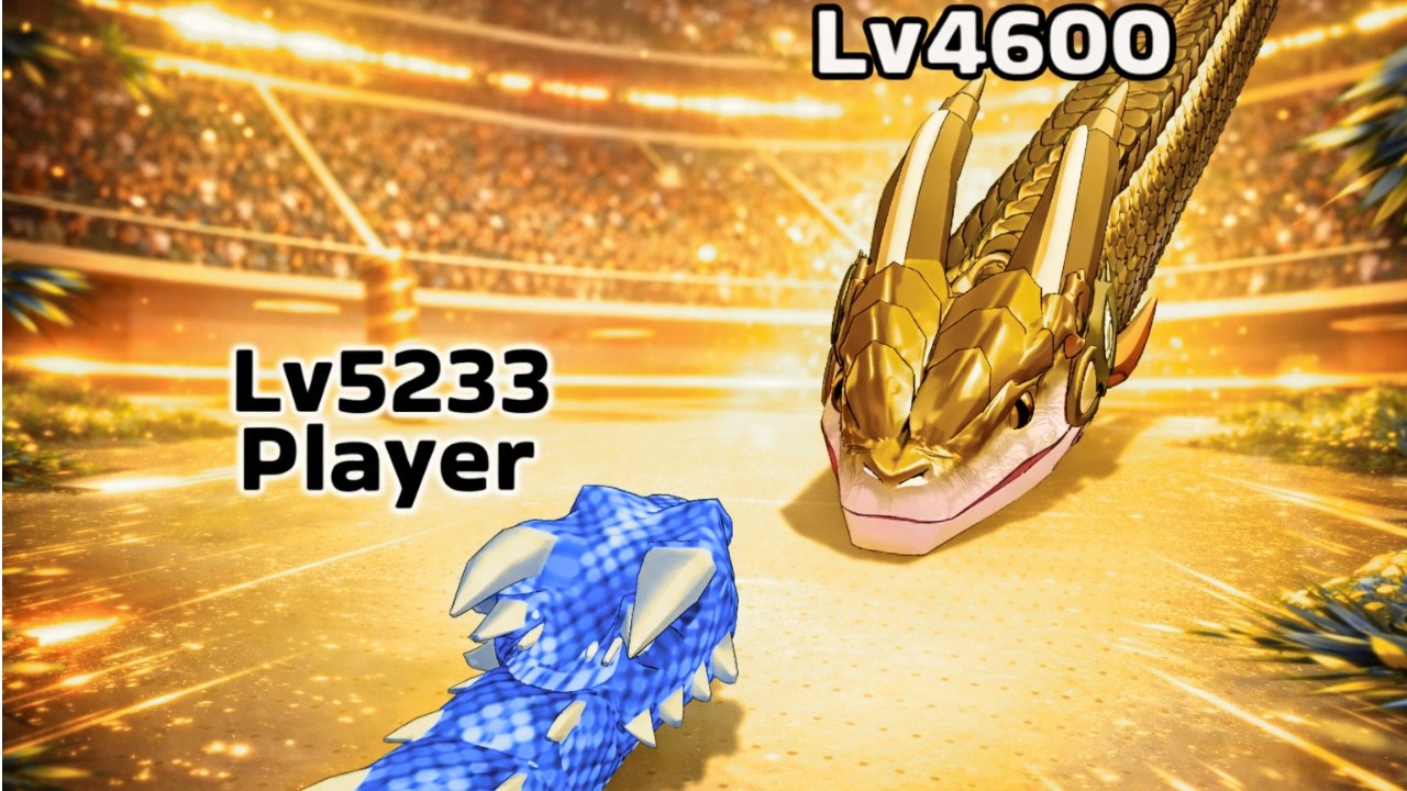 I Became the Biggest Snake on the Server🔥