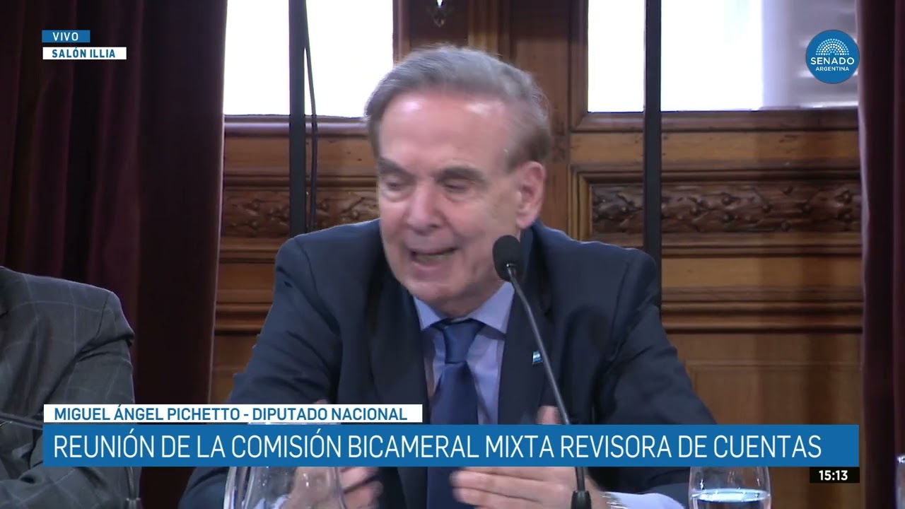 DIPUTADO MIGUEL &Aacute;NGEL PICHETTO -  COMISI&Oacute;N BICAMERAL MIXTA REVISORA DE CUENTAS 18-11-25