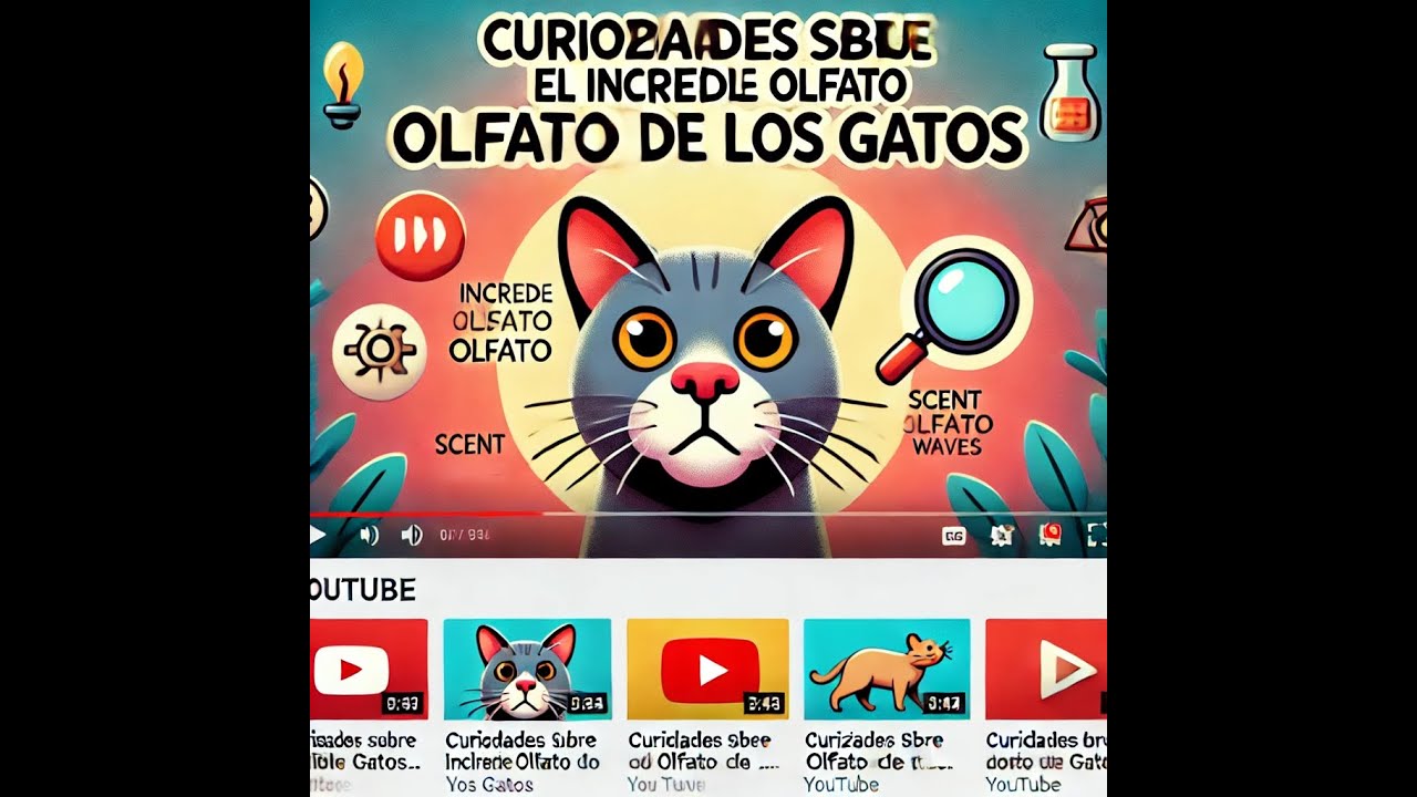 Curiosidades sobre el increible olfato de los gatos