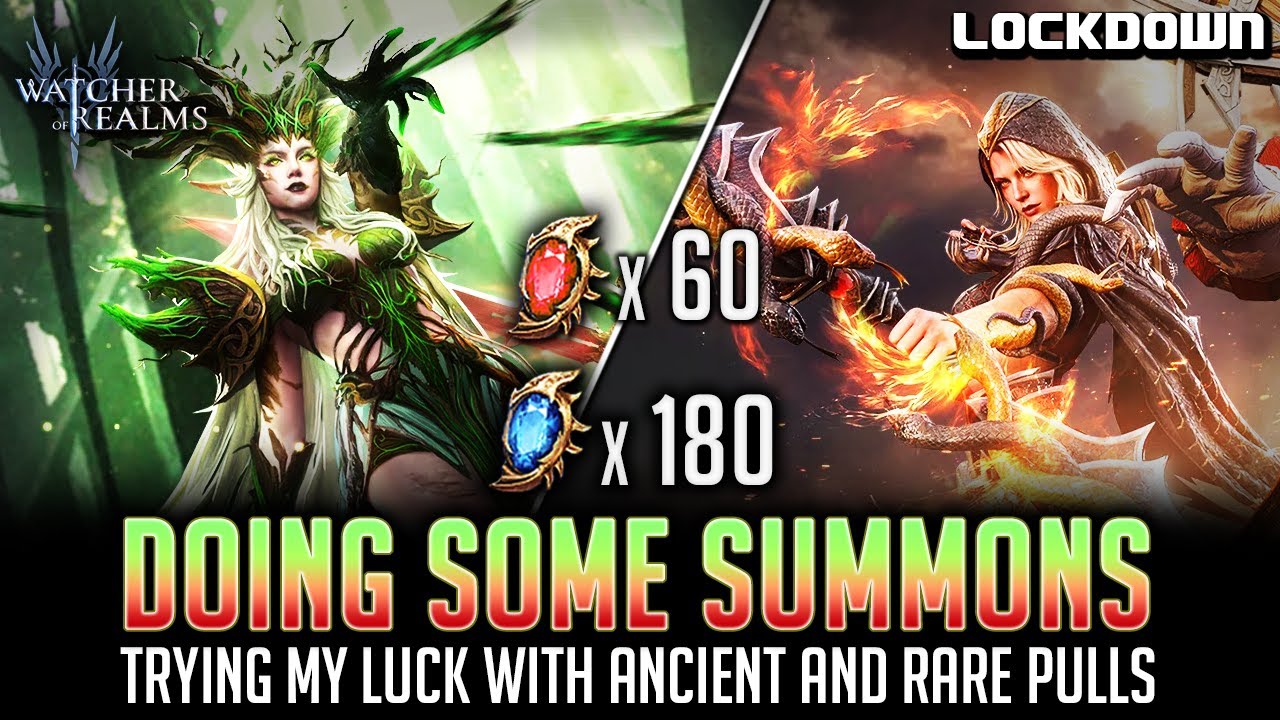 WOR: Doing Some Ancient & Rare Summons! Watcher of Realms Pulls