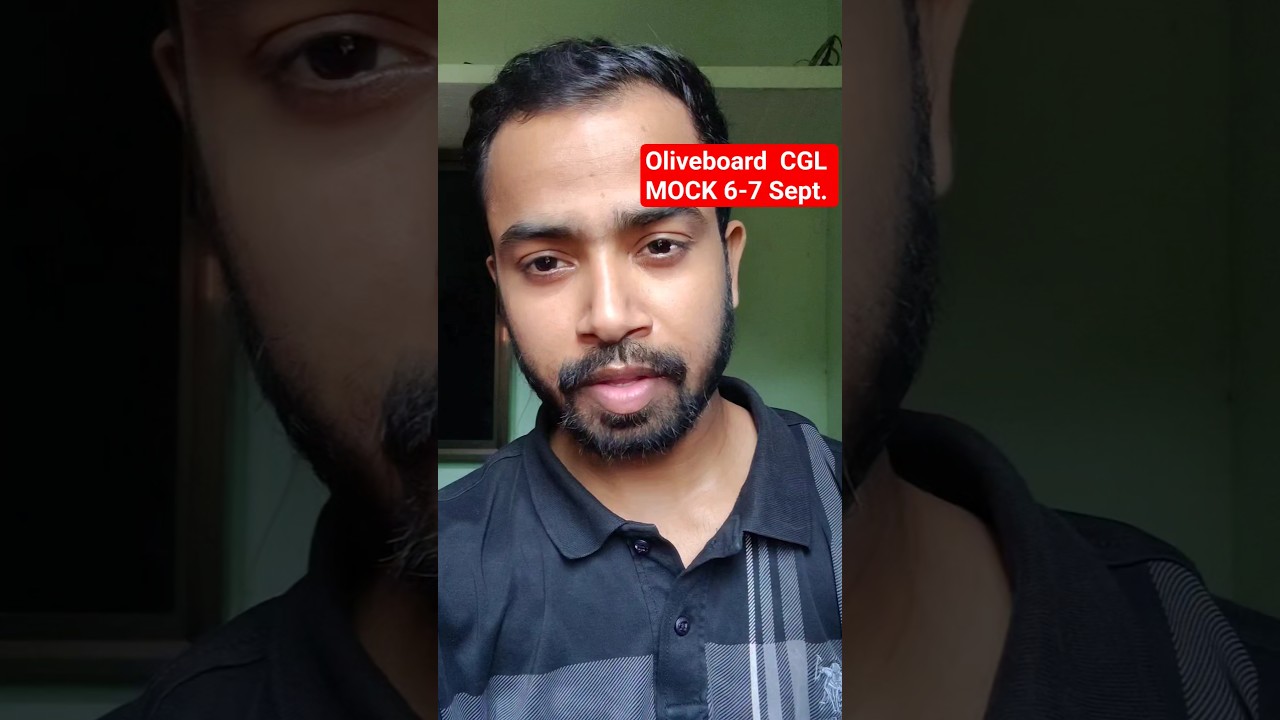 🔥 Oliveboard Live Mock Test 6&ndash;7 September | SSC CGL Practice #oliveboard #ssc #ssccgl2025