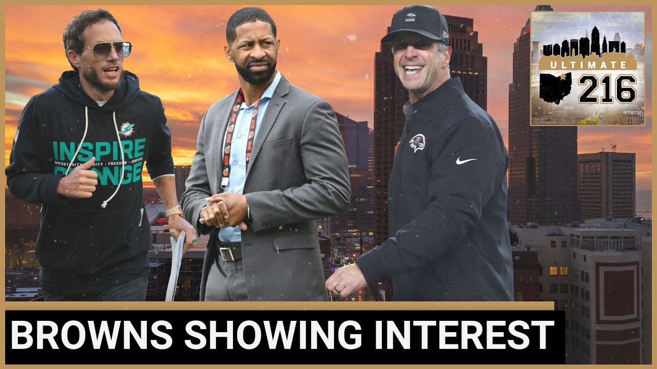Report: The Cleveland Browns are Interested in John Harbaugh and Mike McDaniel