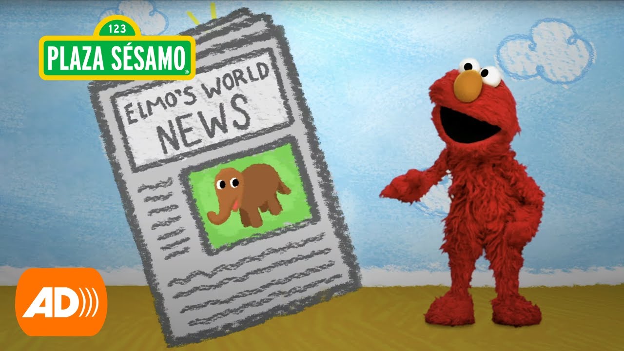 Plaza S&eacute;samo: Elmo aprende sobre los peri&oacute;dicos | El mundo de Elmo