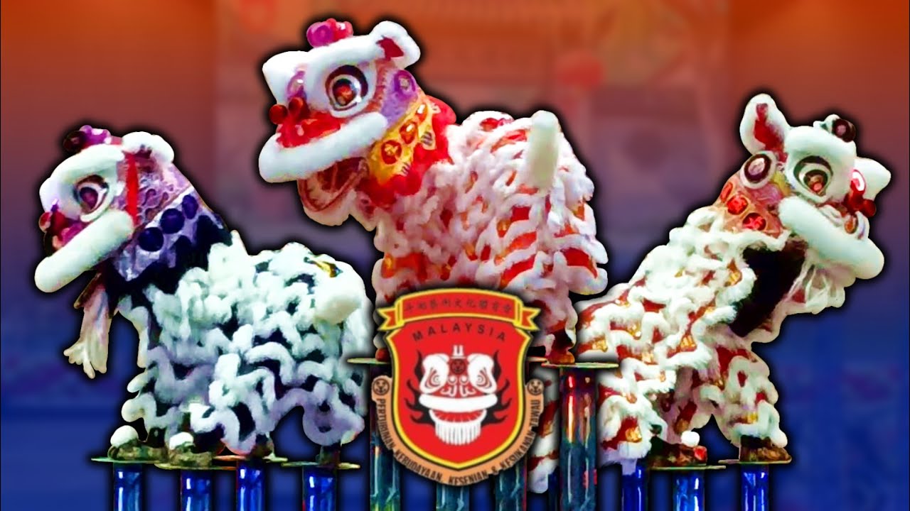2026 Acrobatic Lion Dance Performance by Team Yi Wen at Tawau Community Hall