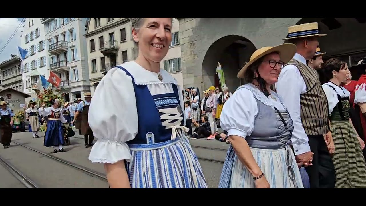 Festumzug Eidgenössisches Trachtenfest 2024 🇨🇭  Zürich