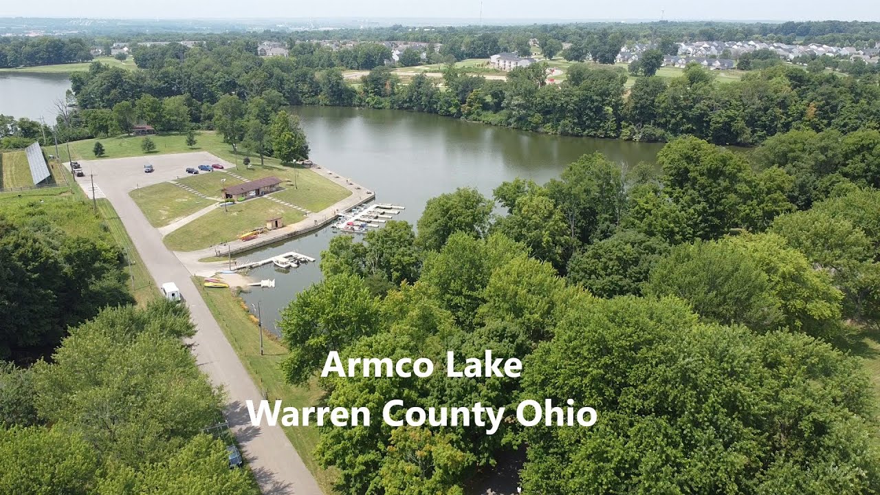 Kayak Fishing overview of Armco Lake Ohio from a kayak