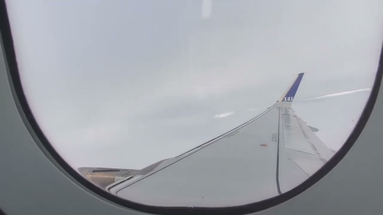 SAS A320 - Take of from Stockholm Arlanda