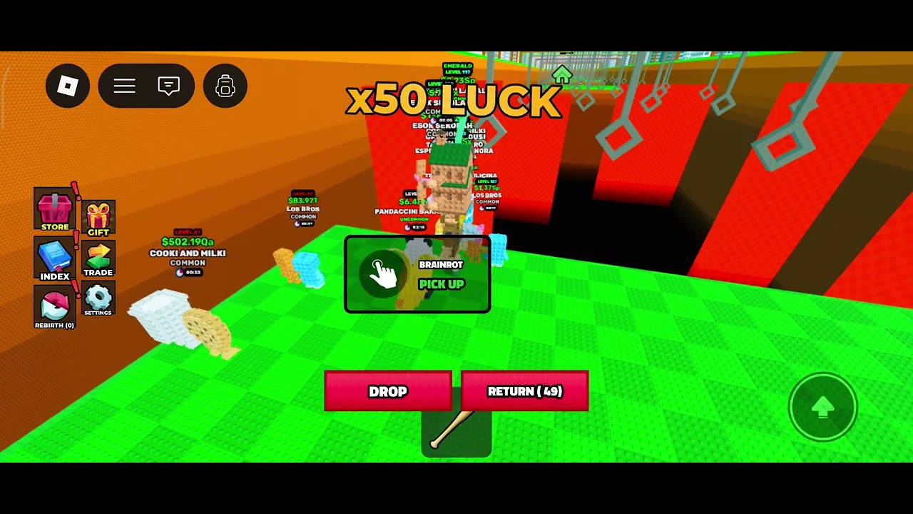 Main swing for brainrot guys