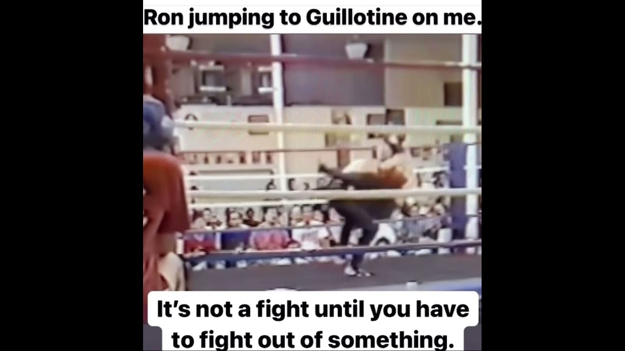 Greg Nelson and Ron Balicki armature Shoot Wrestling match Inosanto Academy of Martial Arts 1994.