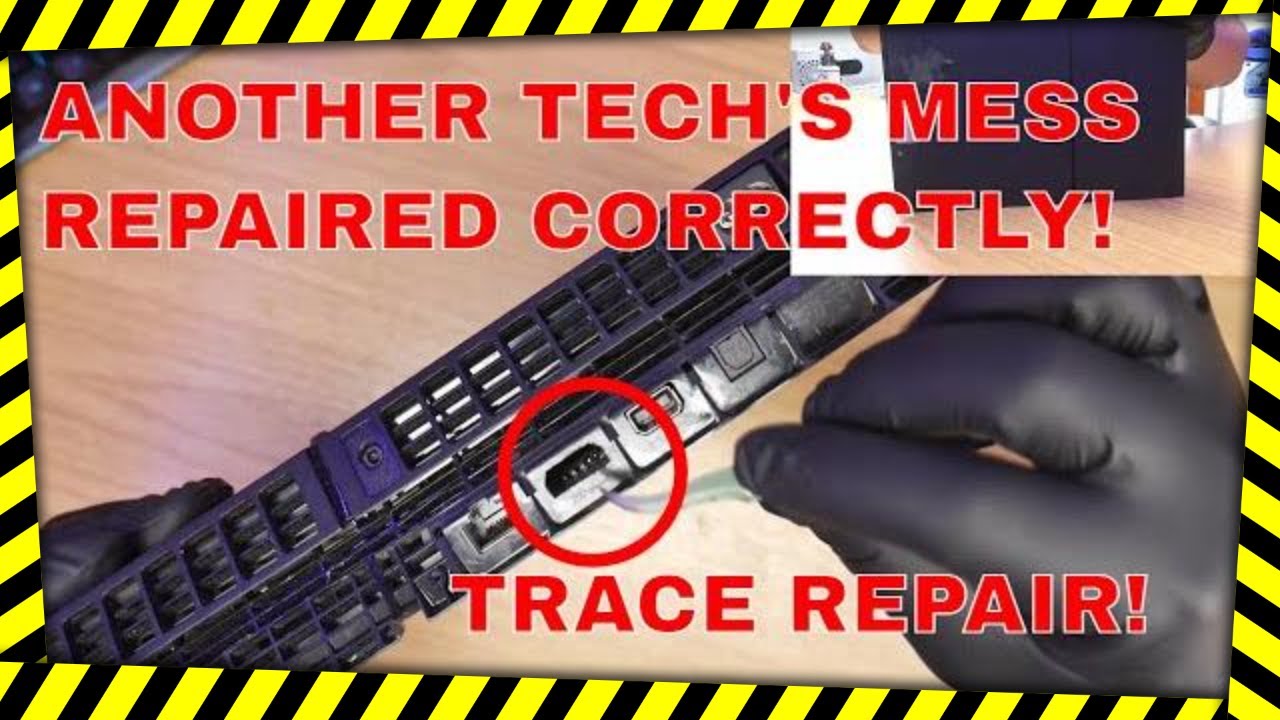 PS4 HDMI Repair Ripped Pads | Total Mess From Other Engineer!
