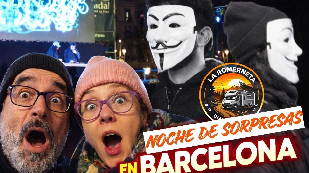 Barcelona en Navidad como nunca la habías visto 🎄✨ Estrenamos cámara para nuestros viajes.