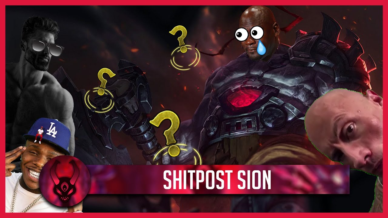 Goofy Ahh Shitpost Sion - Custom Skin
