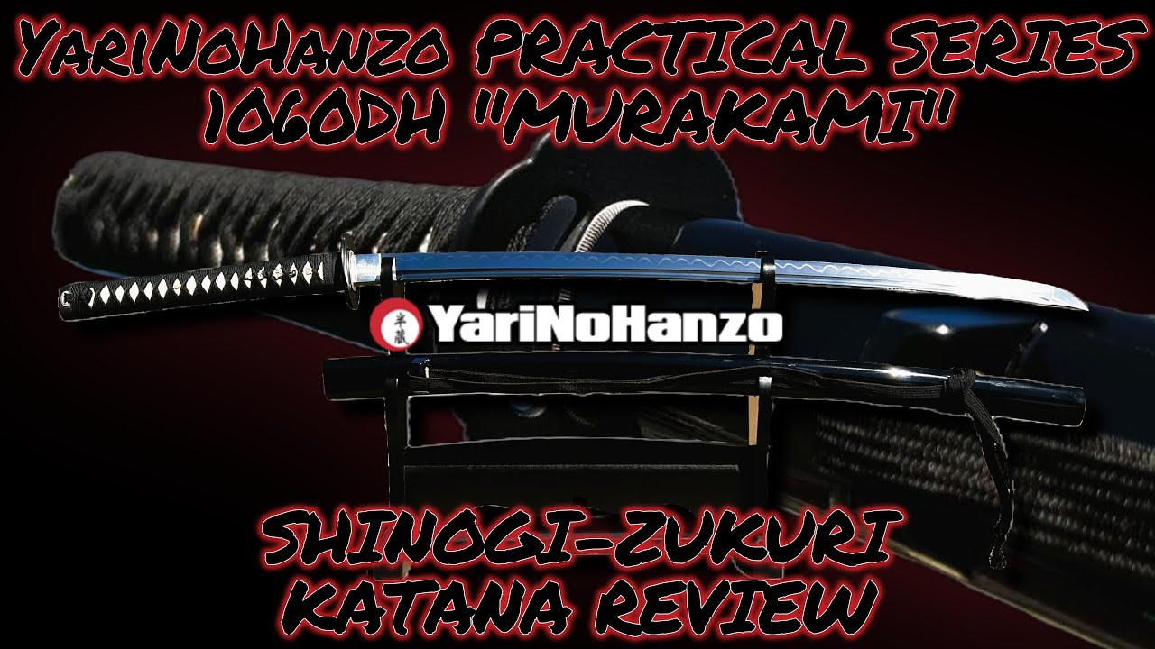 Обзор катаны Мураками YariNoHanzo 1060DH Practical Series: находка для практикующих