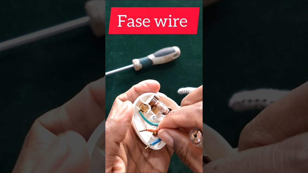 How to Connect China 3 Pin Shoe Plug | Live Neutral Earth Wiring