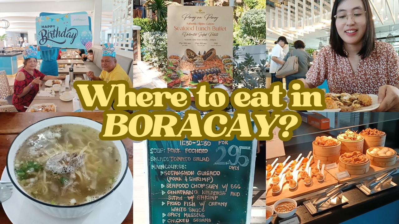 Best Buffets & Budget-Friendly Filipino Restaurants Guide in Boracay | Trisha Yu