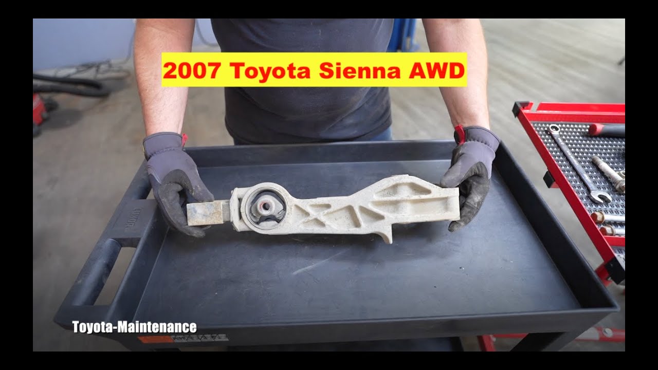 How to replace differential arm bushing on Toyota Sienna AWD