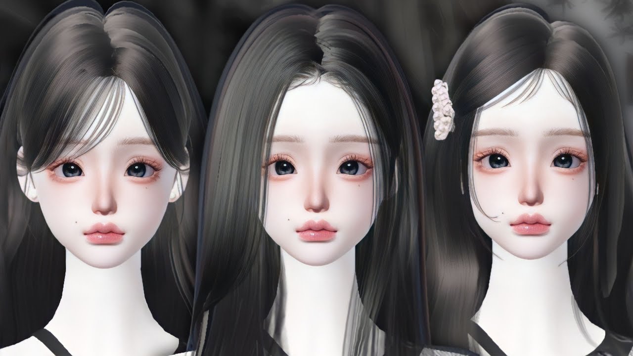 Zepeto Face Tutorial | Cute Bunny Face ( Zepeto Girl Face Tutorial )
