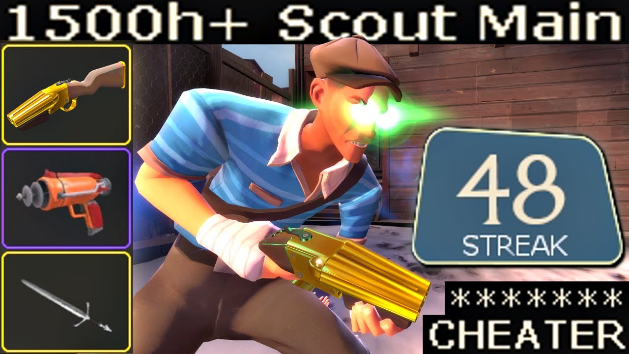 What 1500+ hours of Scout experience looks like (TF2 Gameplay)