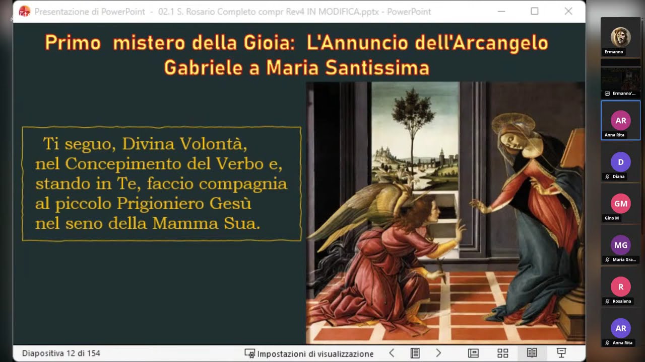 Santo Rosario - Non Consegnerò il Leone