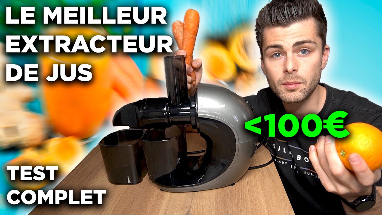 EXTRACTEUR DE JUS &Agrave; MOINS DE 100&euro; - Sunmaki - Test Complet - TestNologie