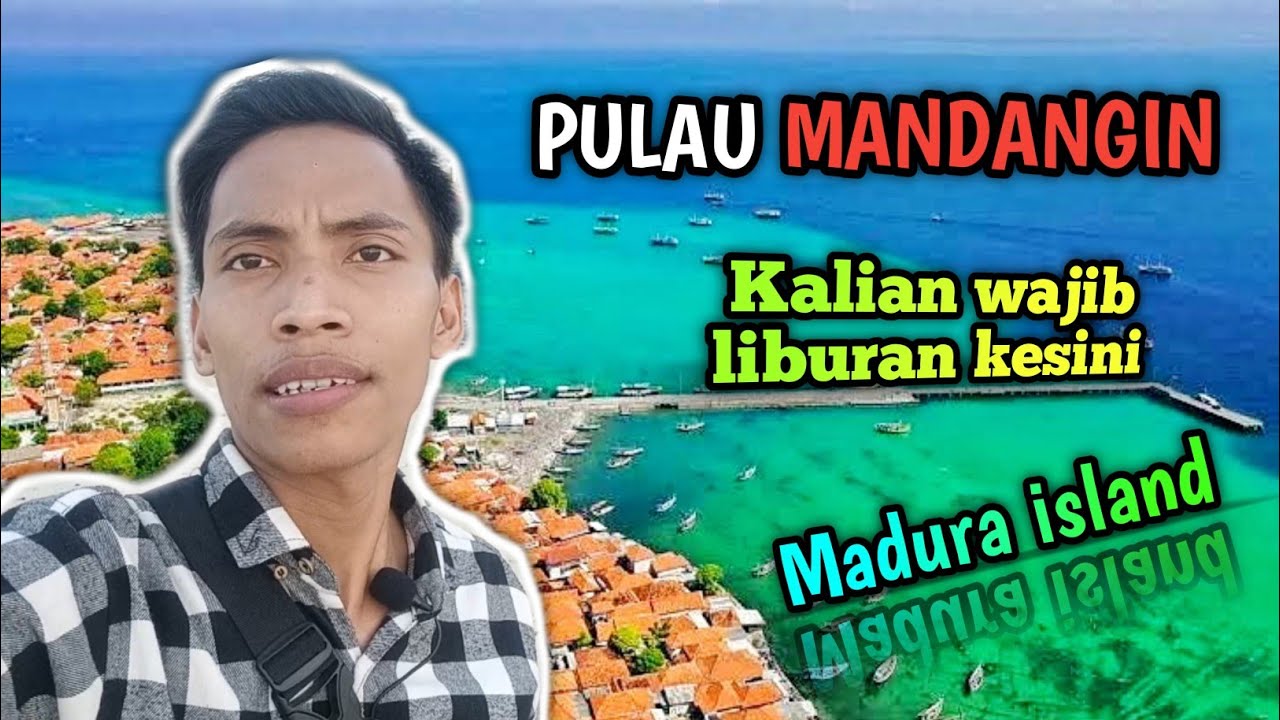 Menikmati keindahan PULAU MANDANGIN SAMPANG MADURA - beautiful beach - Vlog 2