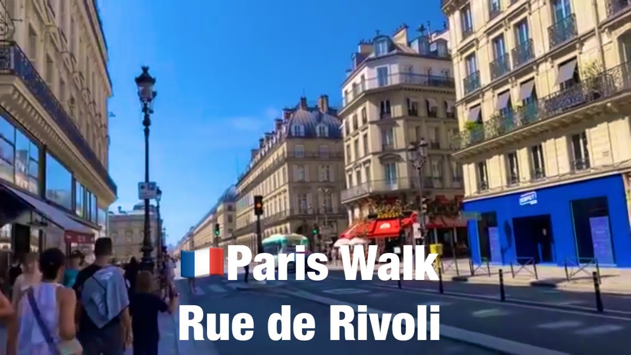🇫🇷Paris Walk   Rue de Rivoli