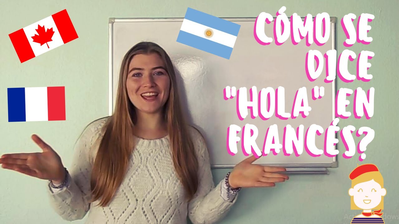⭐️🗼#1 CÓMO se dice HOLA en FRANCÉS? PRONUNCIACION| SALUDOS y DESPEDIDAS+ MATERIAL DESCARGABLE (2020)