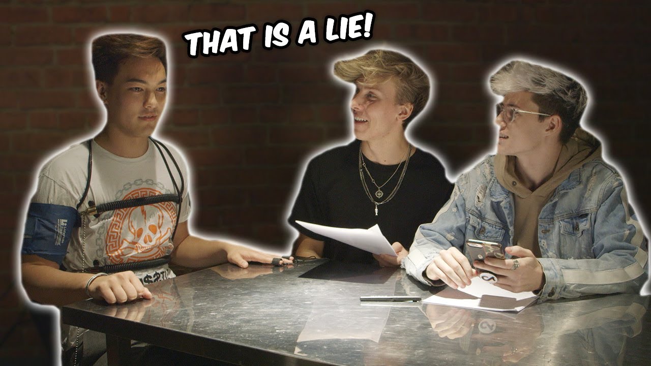 EXPOSING Ourselves With a LIE DETECTOR Test (awkward) | WeAreTheDads