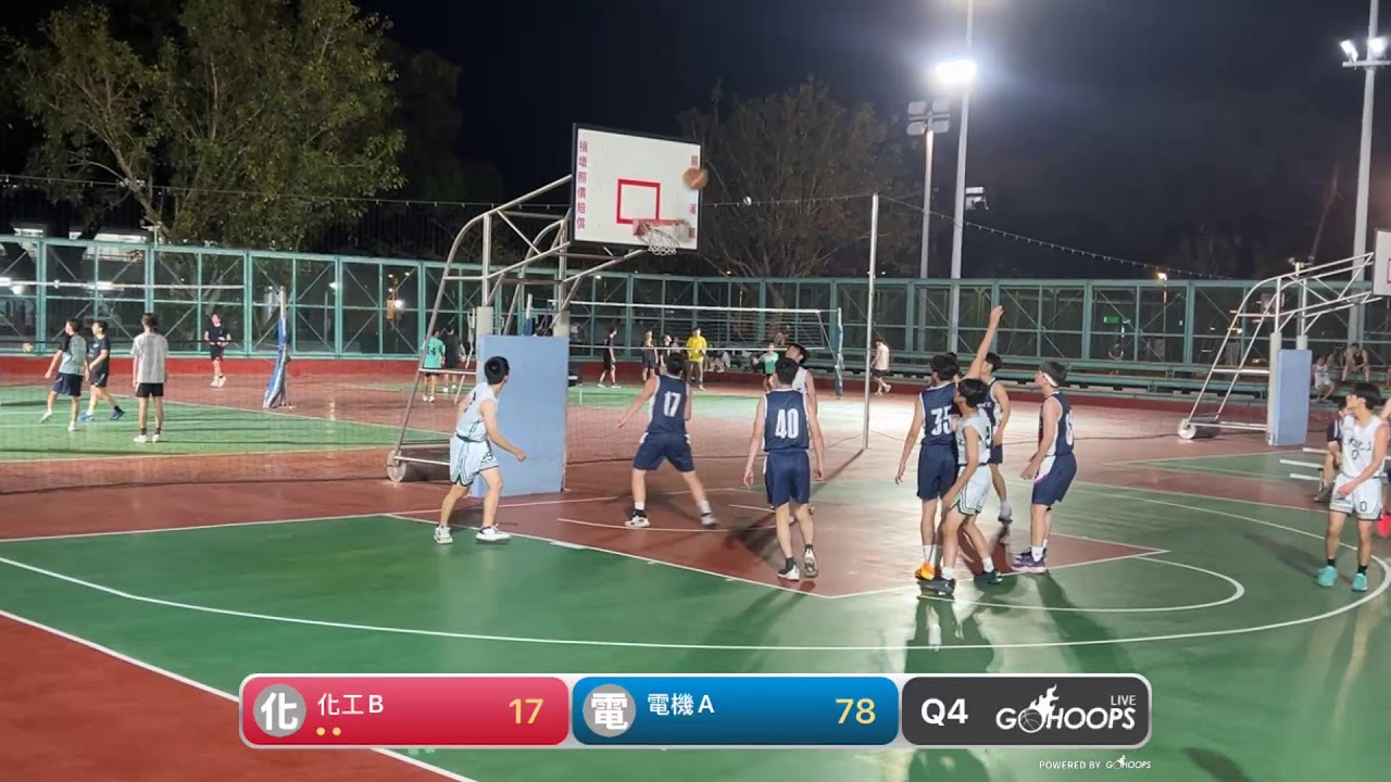 20260318 成功大學籃球聯賽 20:00 化工B VS 電機A