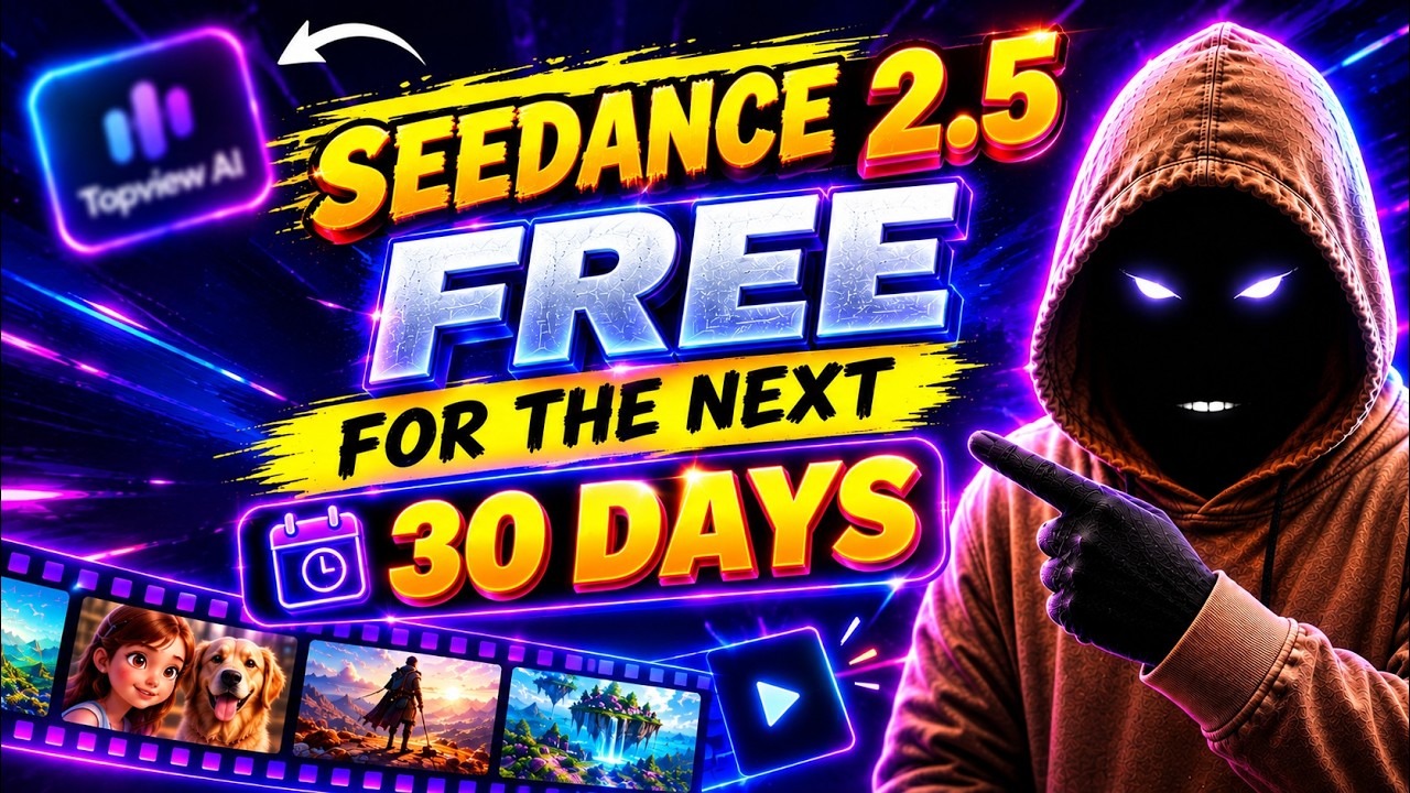 Seedance 2.5 Free And Unlimited For The Next 30 Days