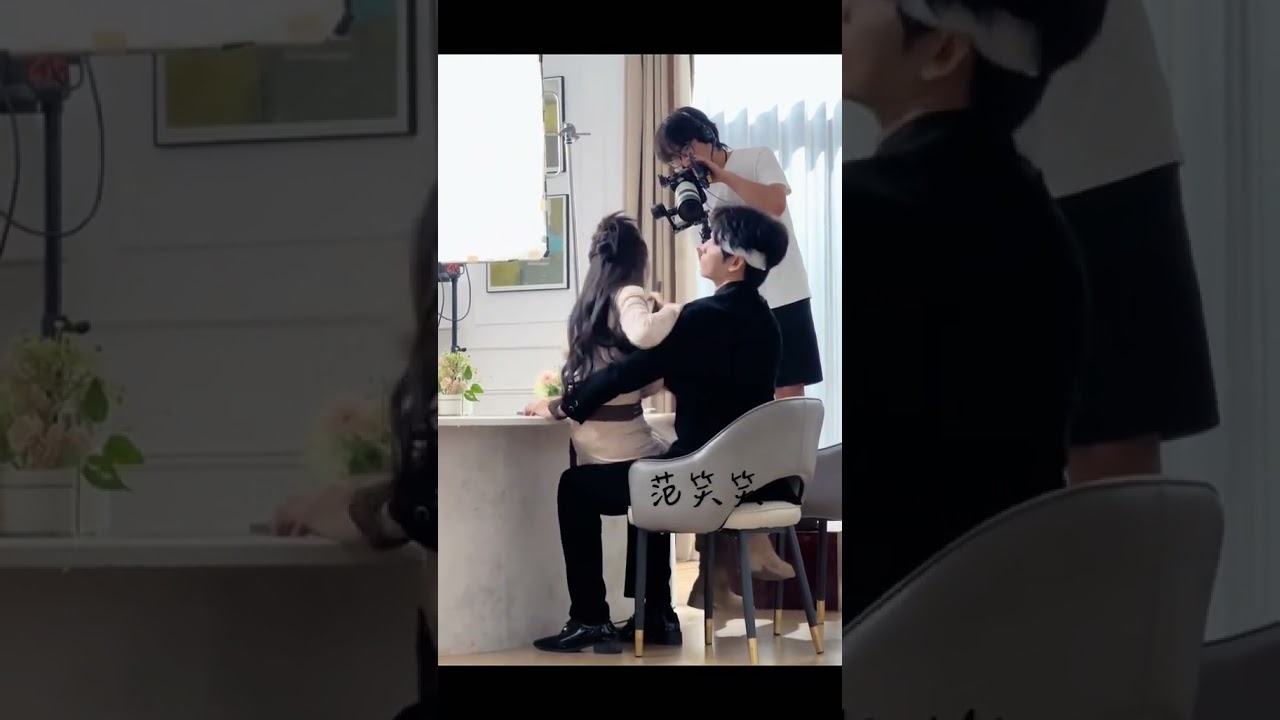wang Yiran dan meng na saat suting #wangyiran #aktorchina #mengna