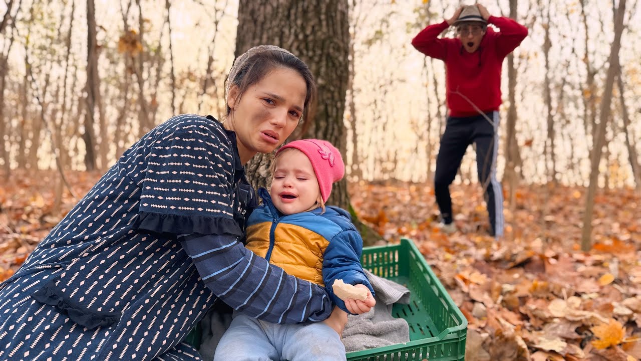 MAMA săraca își LASA SINGURĂ BEBELUȘUL în Pădure😱/ Cine a SALVAT-O ?🥺