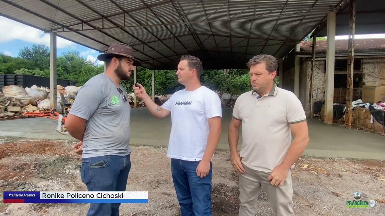 Administração Municipal e Secretaria de Agricultura acompanham melhorias na Associação Acampra
