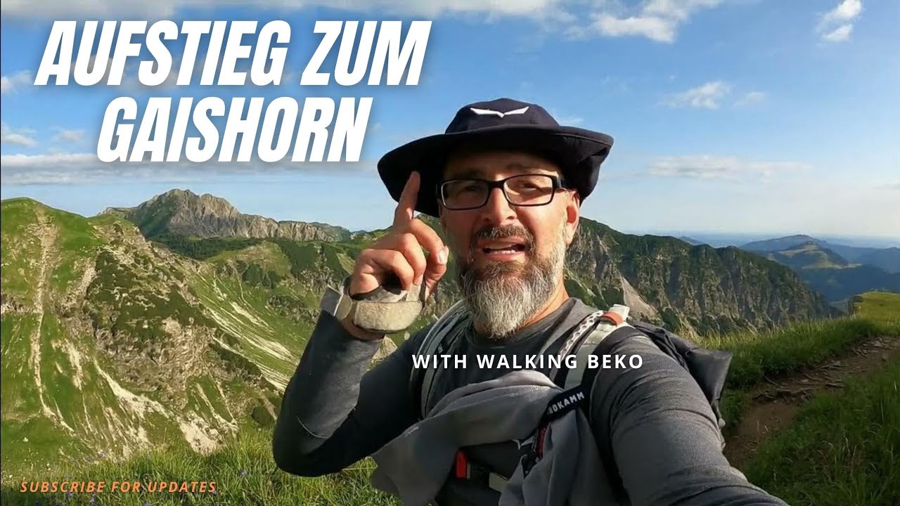 Wandern und Bergtouren im Tannheimer Tal | Aufstieg zum Gaishorn (2.249m) mit Abstieg zum Vilsalpsee