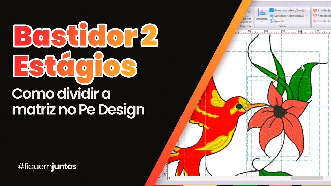 COMO DIVIDIR MATRIZ PARA BASTIDOR DE 2 ESTÁGIOS NO PE DESIGN