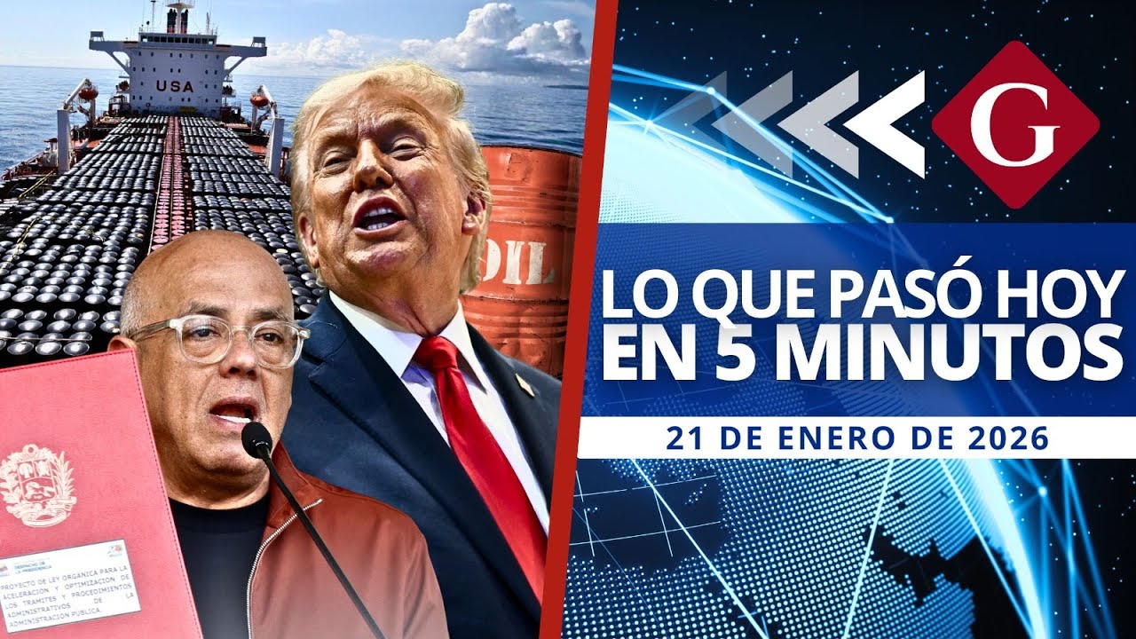 🔵 Noticias 21 enero: CHAVISMO ANUNCIA REFORMA A FAVOR DE INVERSIÓN DE EEUU A VENEZUELA | Noticiero
