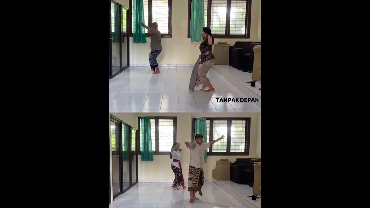 Tari Galang Bulan Tutorial Depan dan Belakang 