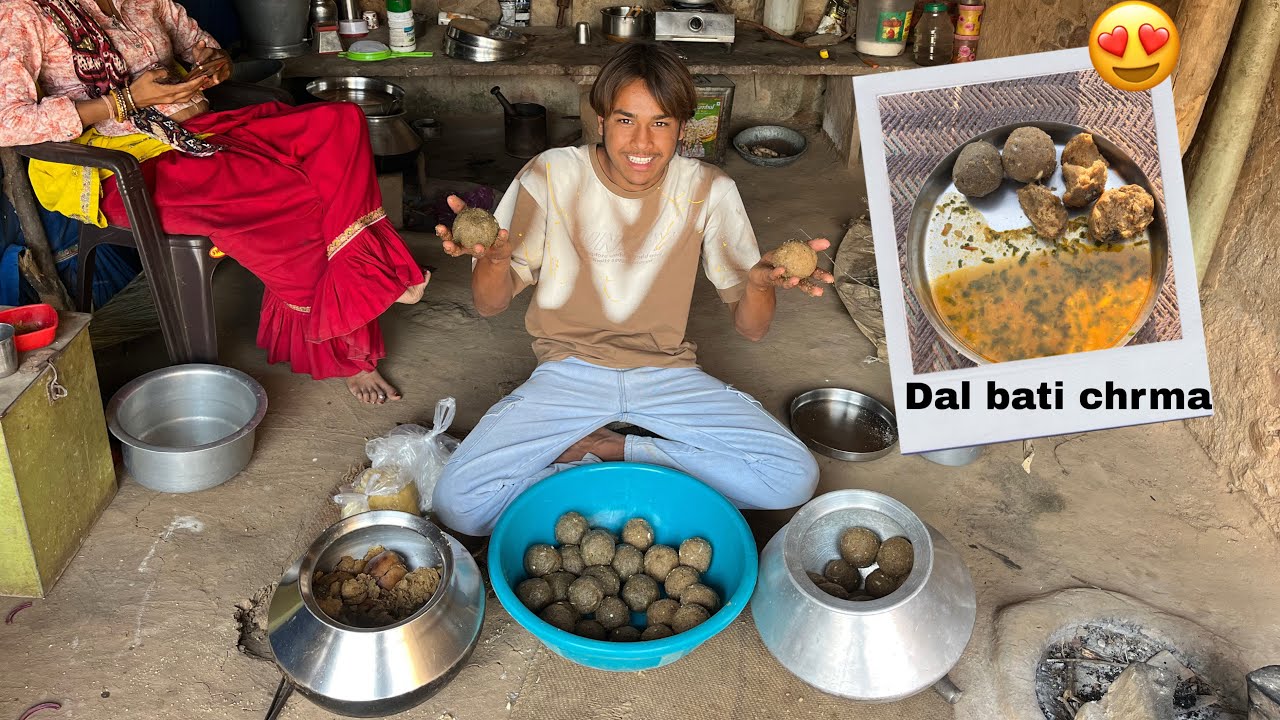 Dal bati churma 😍desi ! 