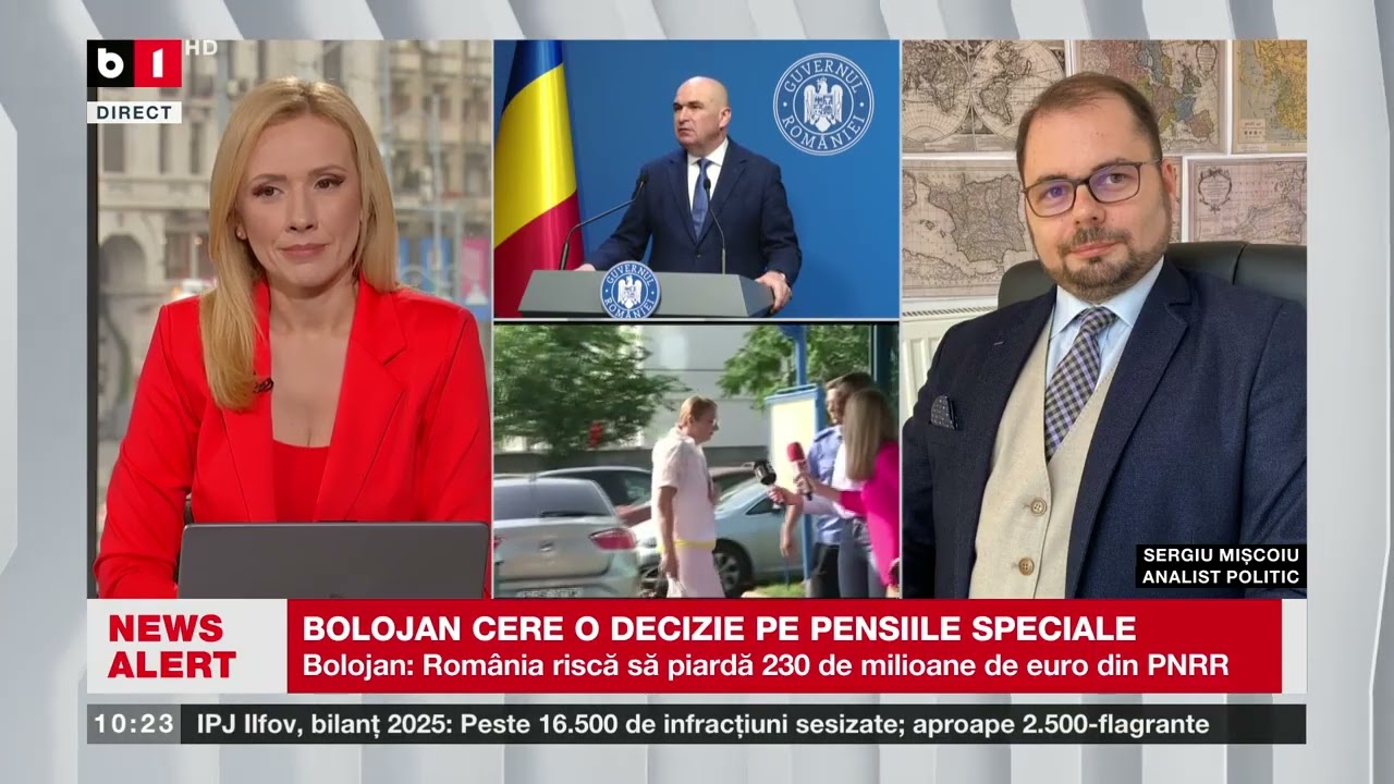 PROF. SERGIU MIȘCOIU, ANALLIST POLITIC, DESPRE REACȚIA CCR LA SCRISOAREA GUVERNULUI_Știri B1TV