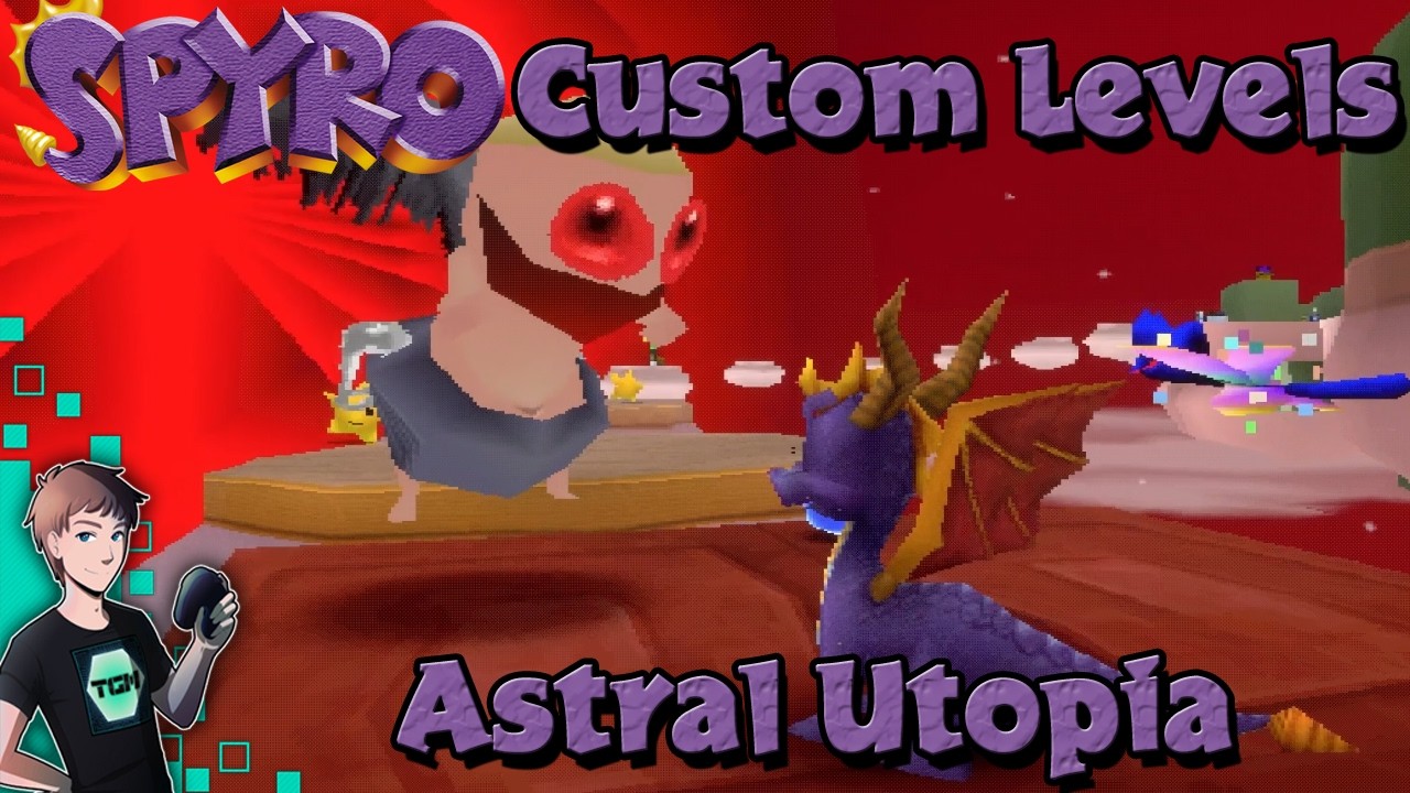 Spyro Custom Level 6 - Astral Utopia by Bunbaroness (Spyro Crisis In Chronolia)