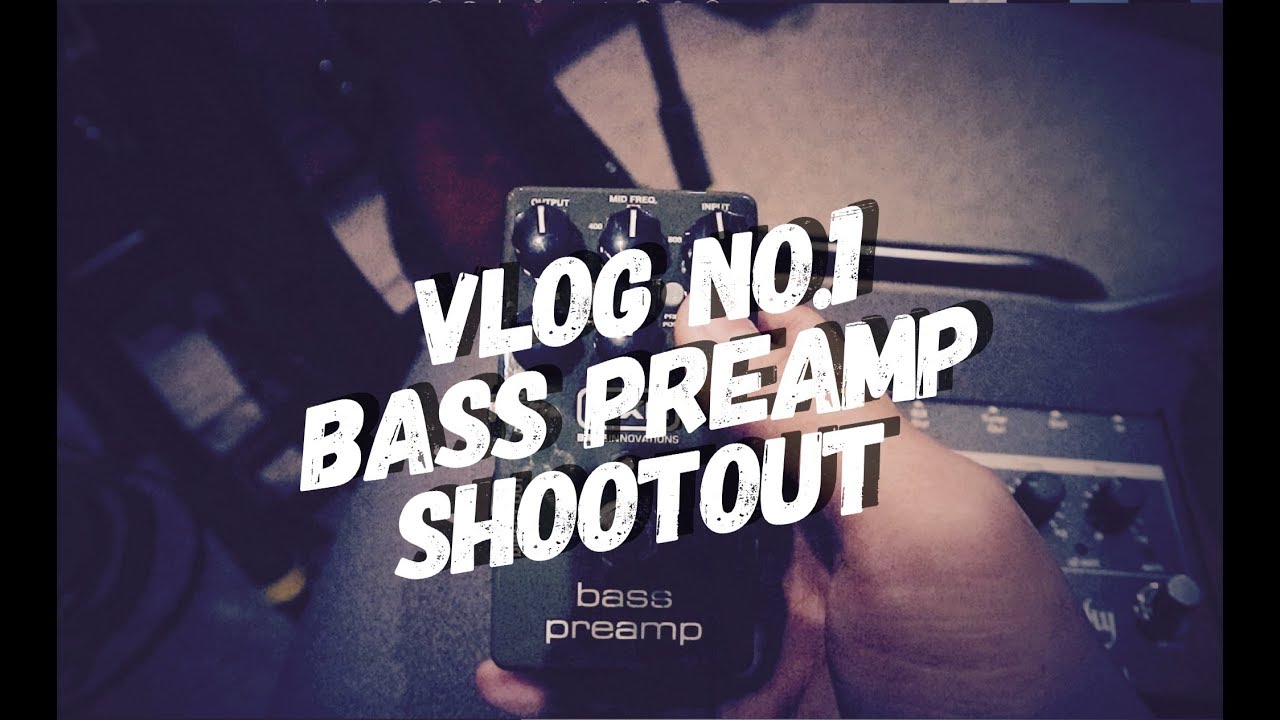 Bass Preamp Shootout // Sadowsky, MXR M-81, Sansamp