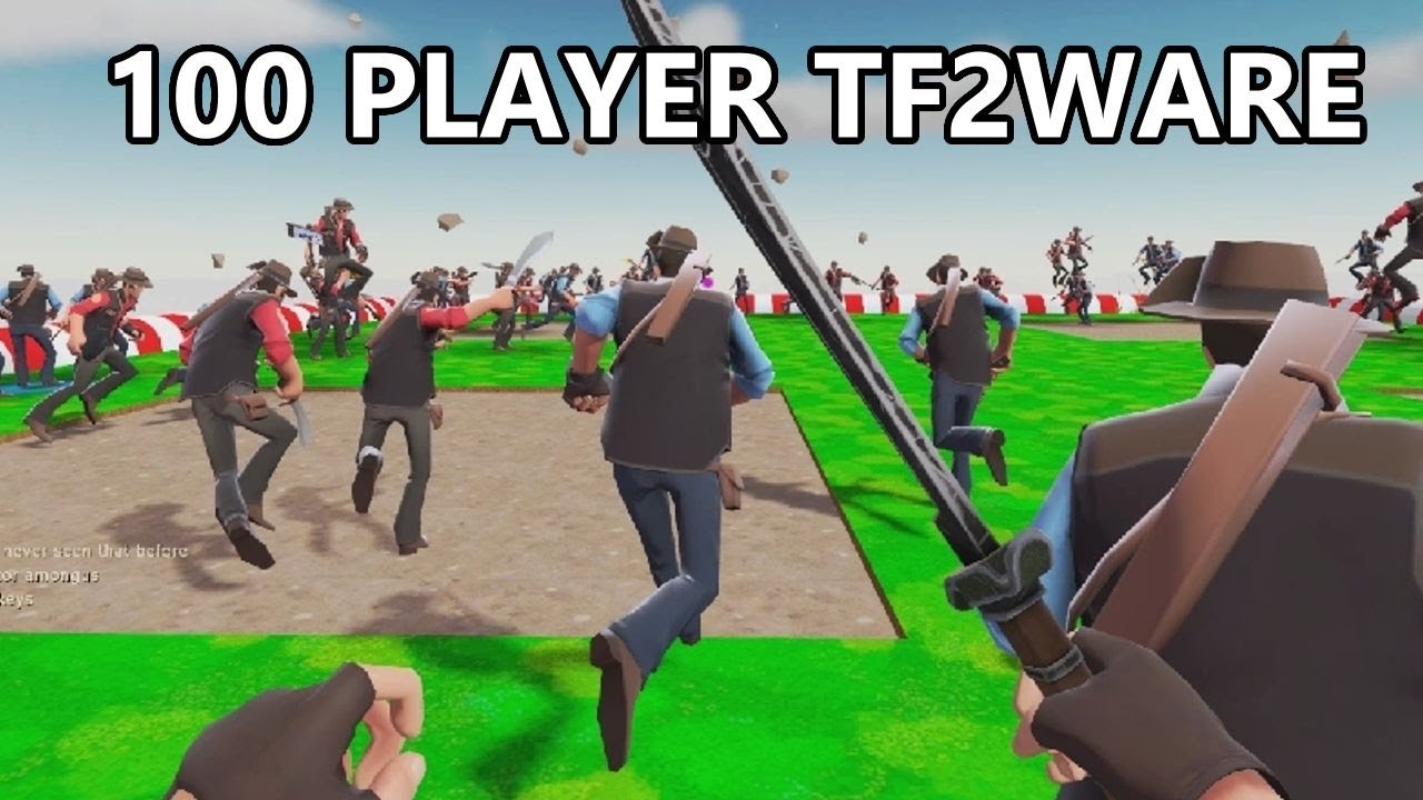 100 player TF2ware experience