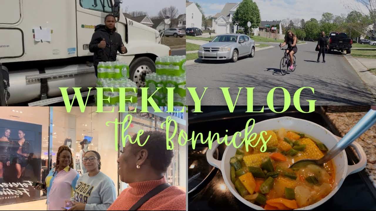 Weekly Vlog | Cleaning | Family Fun | Shopping at the Mall + More | The  Bonnicks