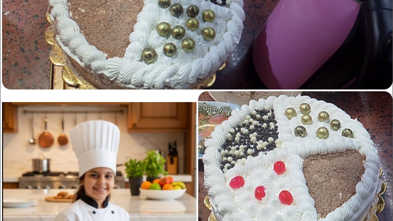 تورته اقتصاديه بحجم عائله كبير جدا بدون محسنات ولا فصل الصفار عن البياض