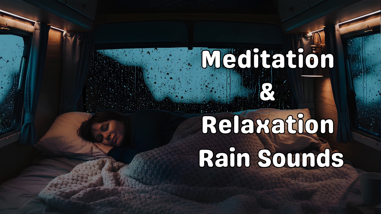 Rain Sounds for Deep Sleep & Relaxation | 100% Natural White Noise