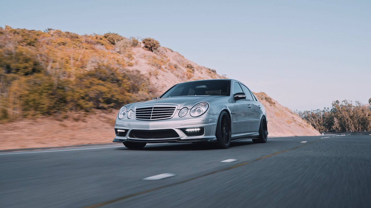 Mercedes-Benz E55 AMG W211 Brutal Exhaust 4K