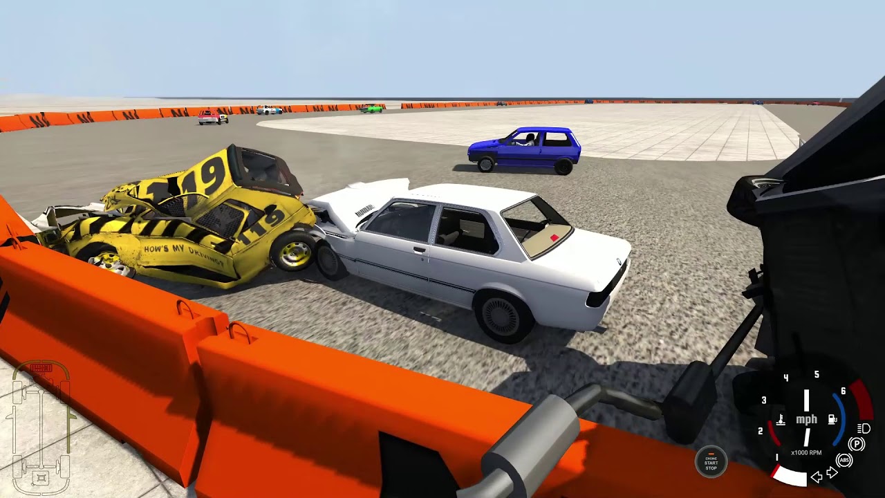 Beamng Banger Racing Crashes 1