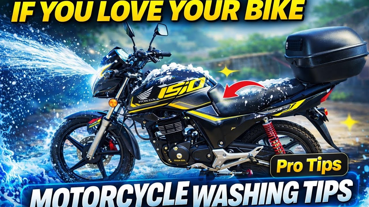 Motorcycle Washing Tips | If You Love Your Bike, Watch This!” | technical gull