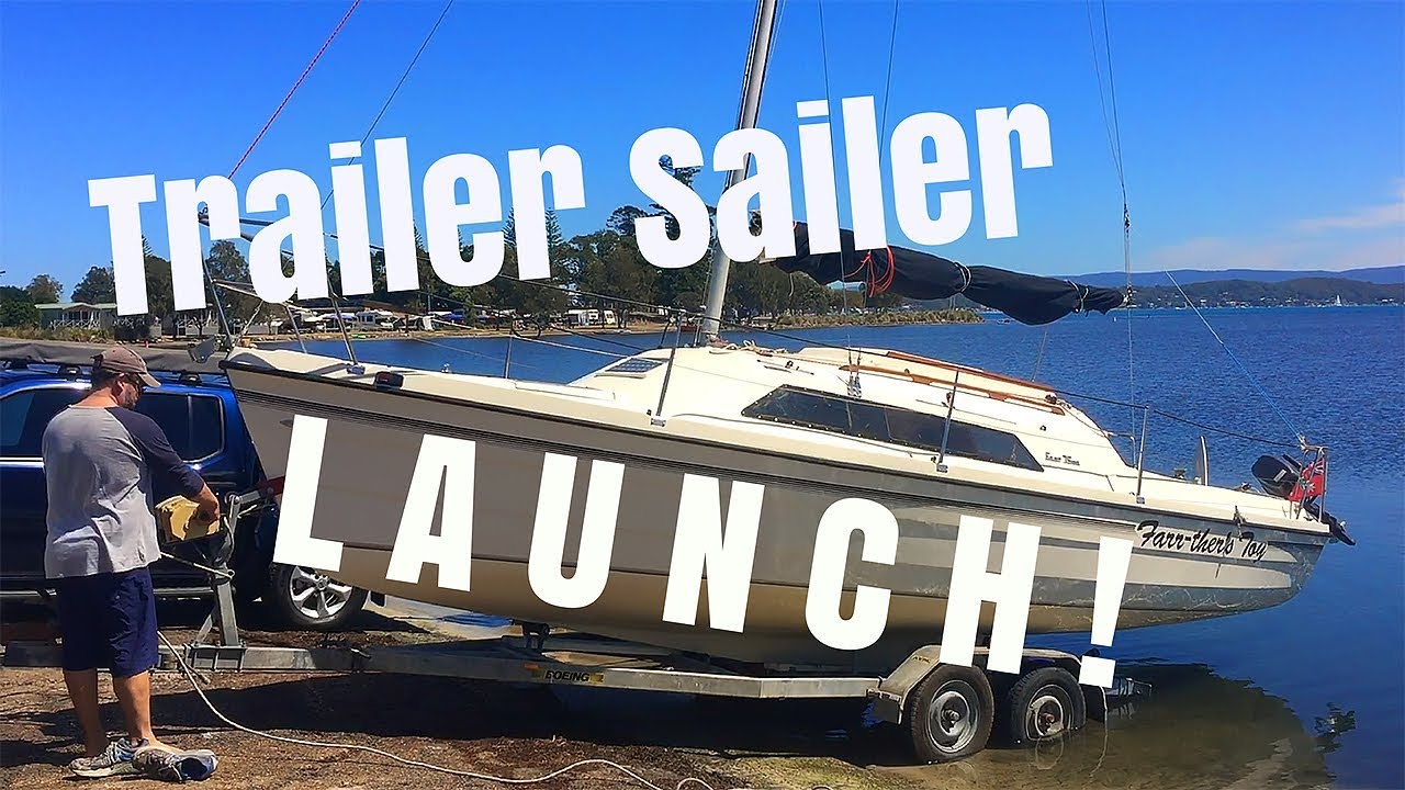 Trailer Sailer Launch - Farr 7500 Trailer Yacht